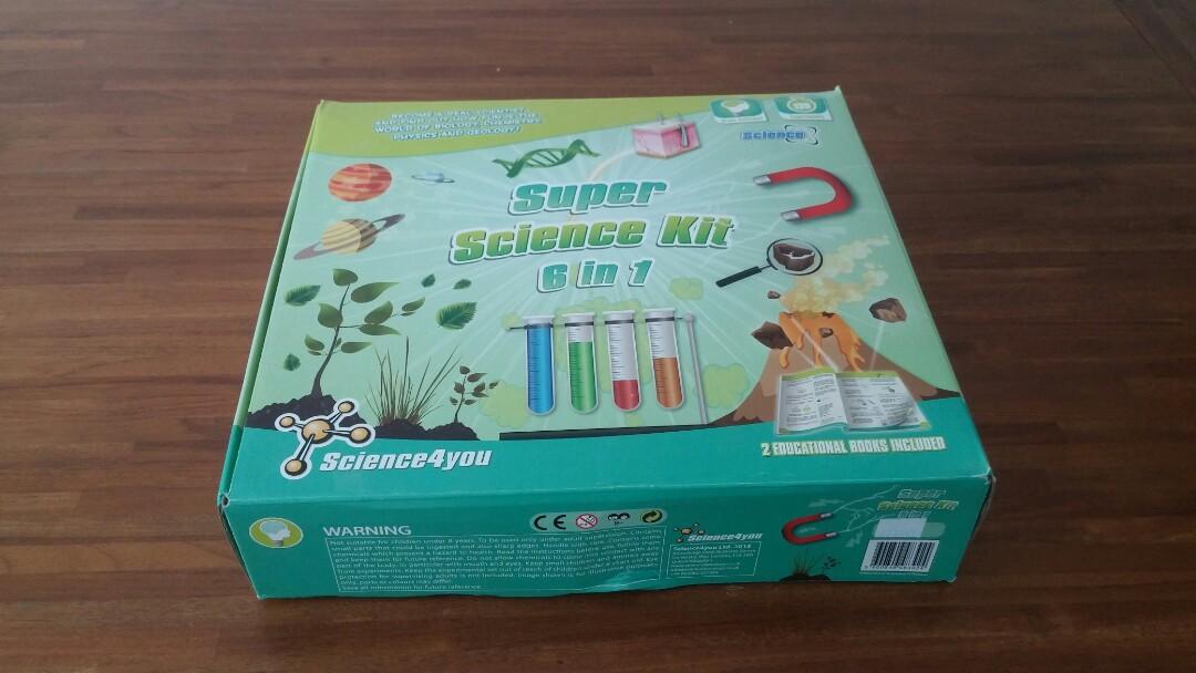 super science kit 6 in 1