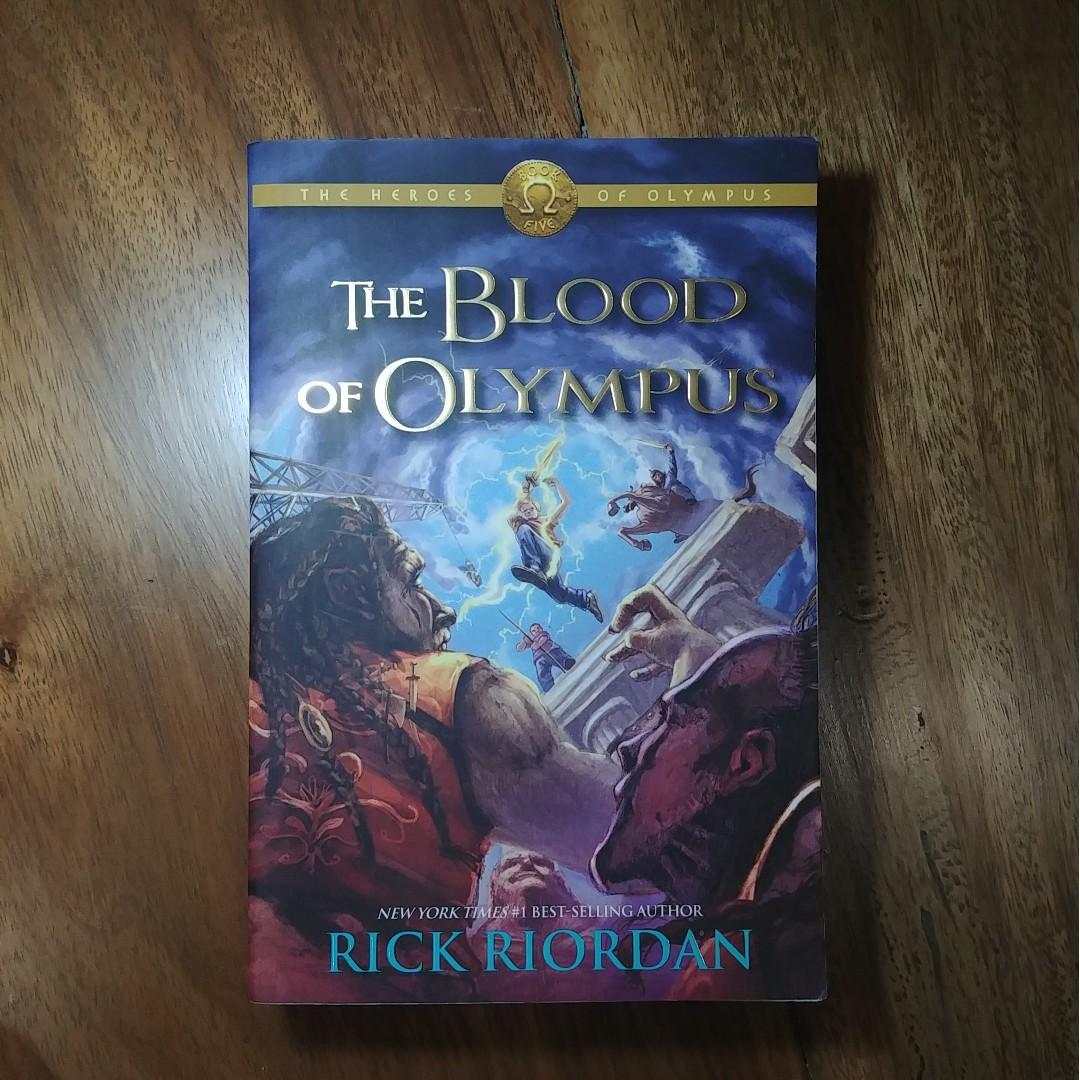 The Blood Of Olympus By Rick Riordan Books Books On Carousell