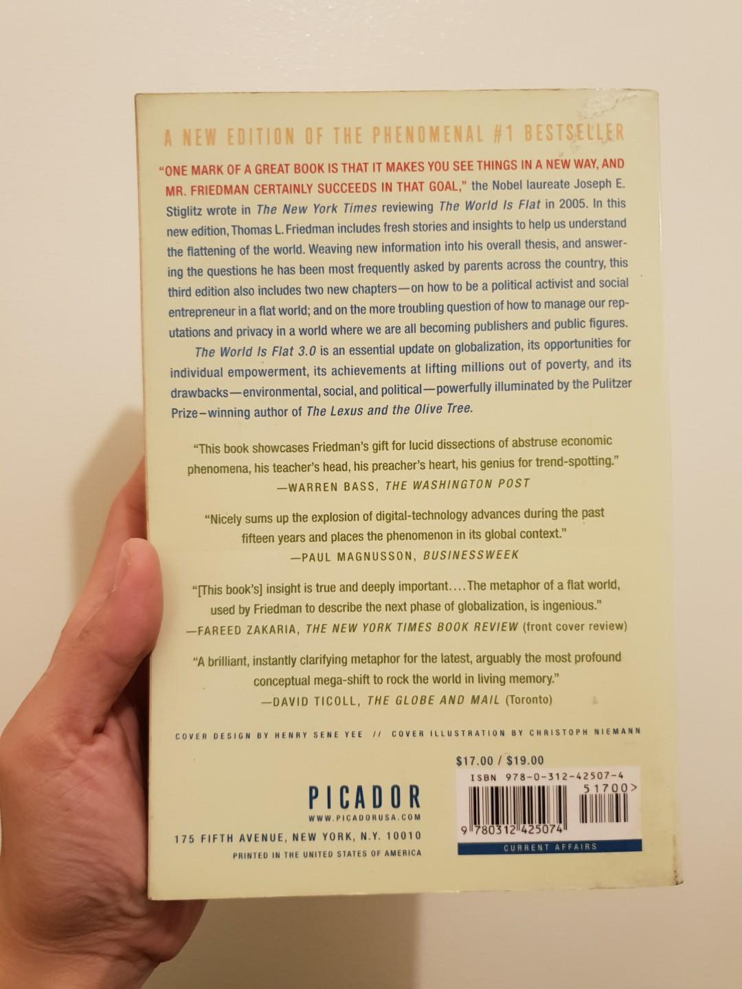 Thomas Friedman - The World is Flat (expanded edition) (Category: Storybooks) located in Quezon City. Submitted by charami (Listing ID 202560589, Image 2). Description: .
