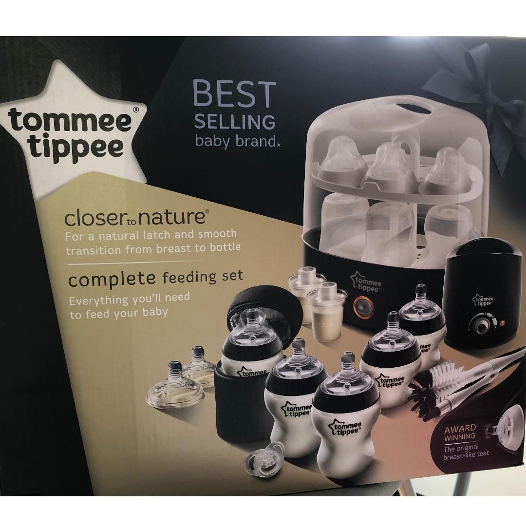 tommee tippee closer to nature complete feeding set