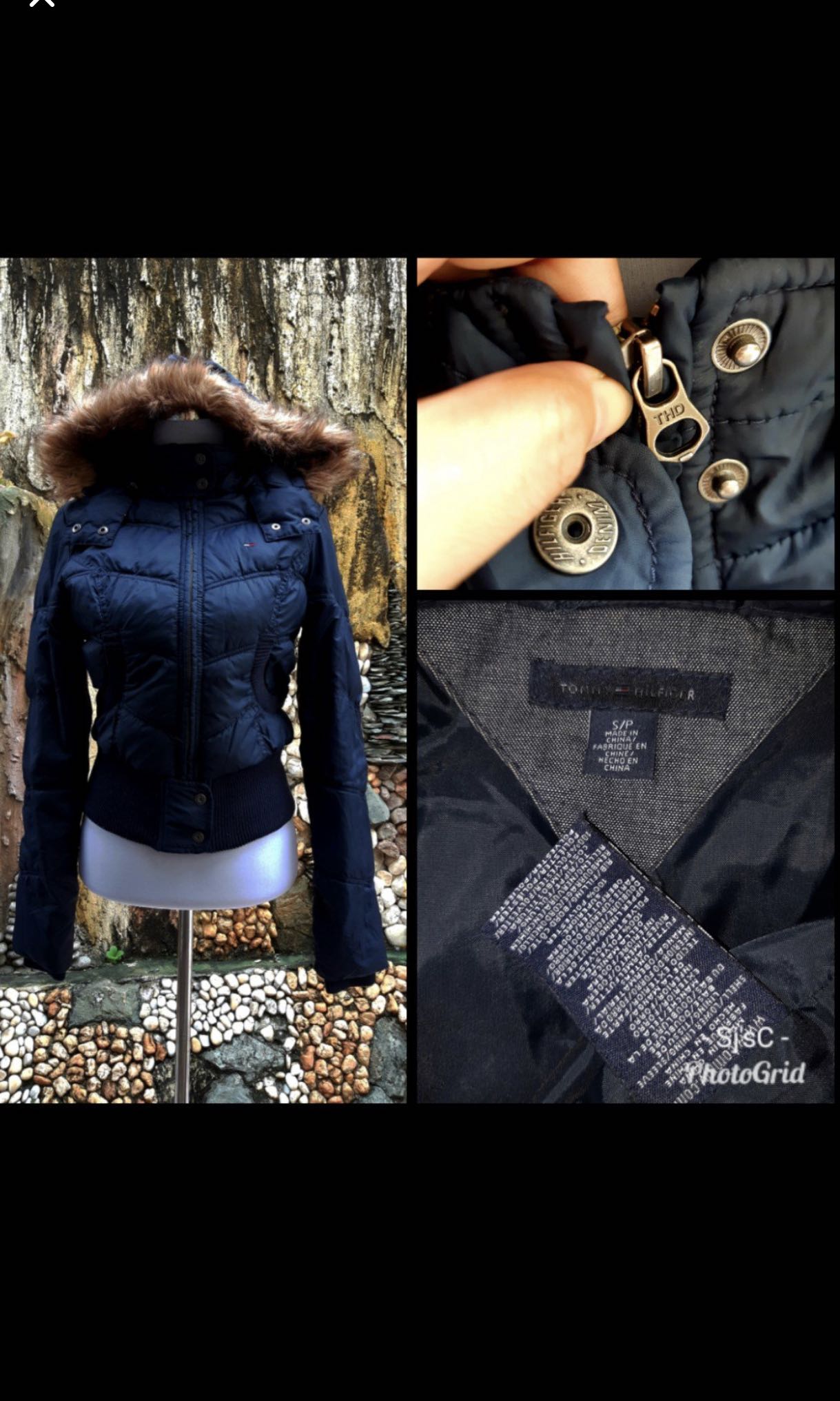 hilfiger bubble coat