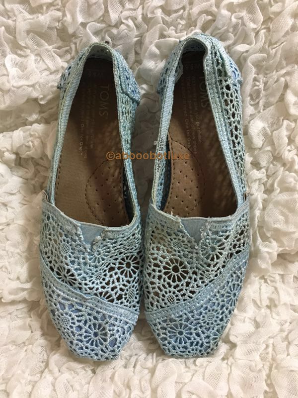 moroccan crochet toms