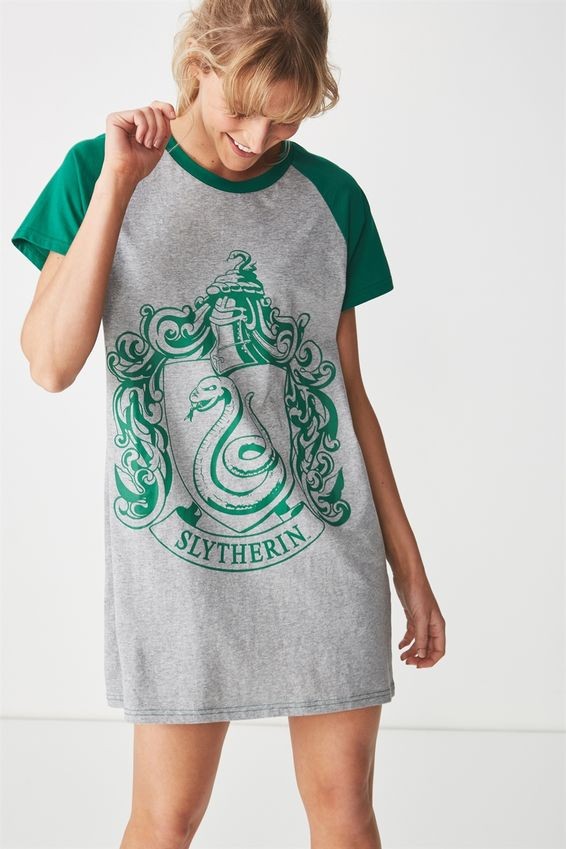 Typo Harry Potter Slytherin Shirt Dress Women S Fashion Clothes