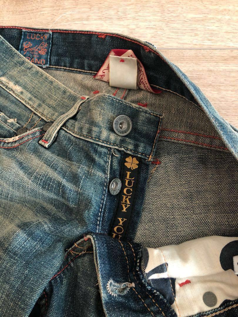 Used lucky brand top jeans