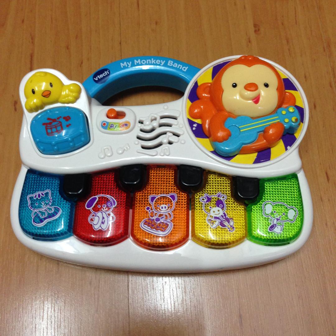 Vtech My Monkey Band music keyboard with lights and sounds baby infant toy Babies Kids Infant Playtime on Carousell