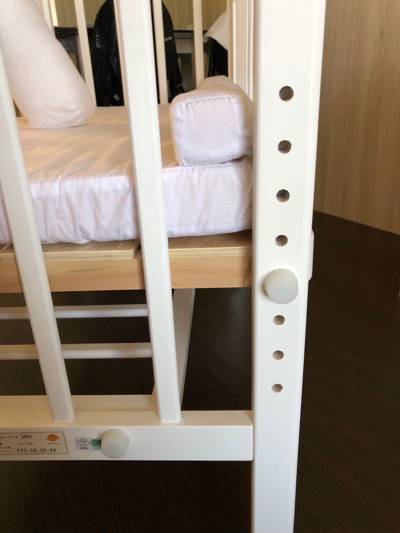 Yamatoya Soinel Bedside Baby Cot [Almost as New], Babies & Kids, Baby