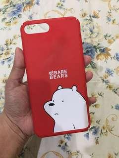 Ice Bear WBB Red case for iPhone 7+/8+