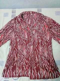 Baju batik untuk kerja