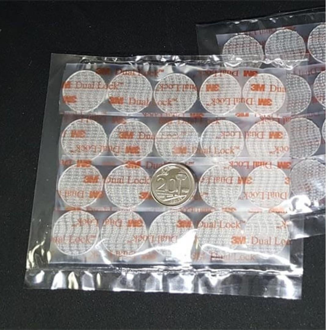 3m Dual Lock Reclosable Fastener Sj3560 20mm Coin Shape Motorbikes Motorbike Accessories On Carousell
