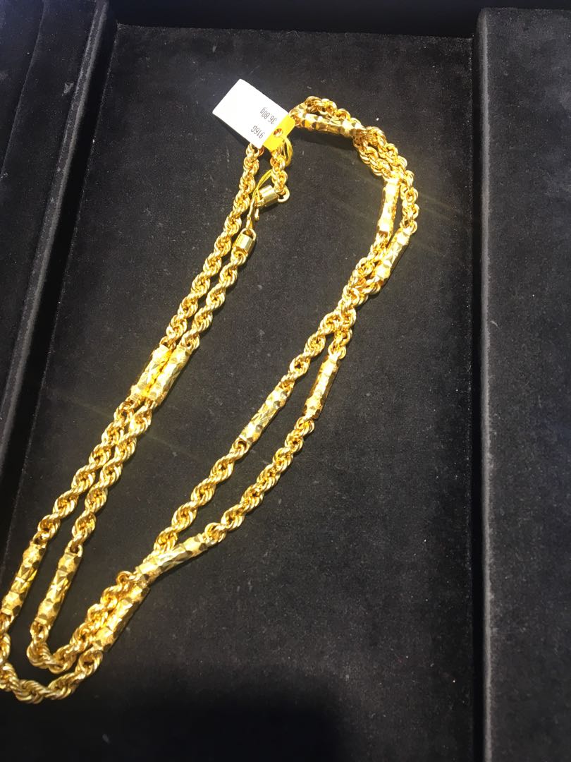 916 Gold Chain Luxury Accessories on Carousell