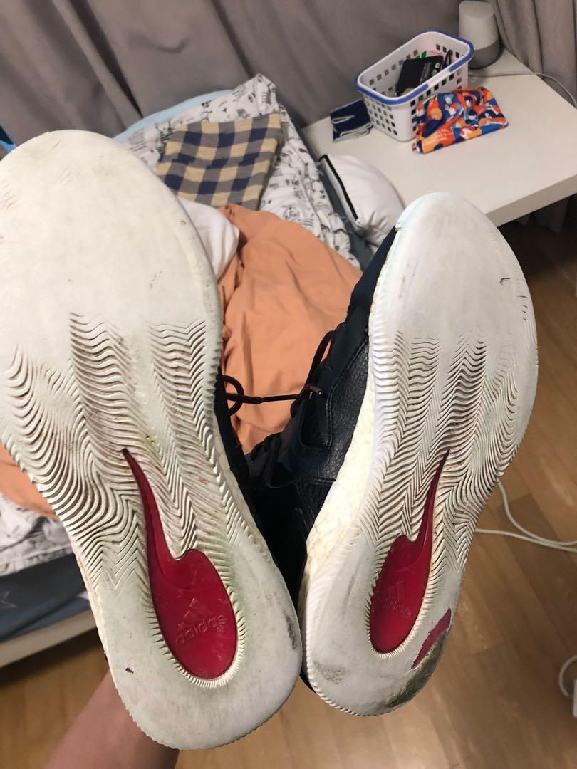 Adidas d rose deals 7 black and red