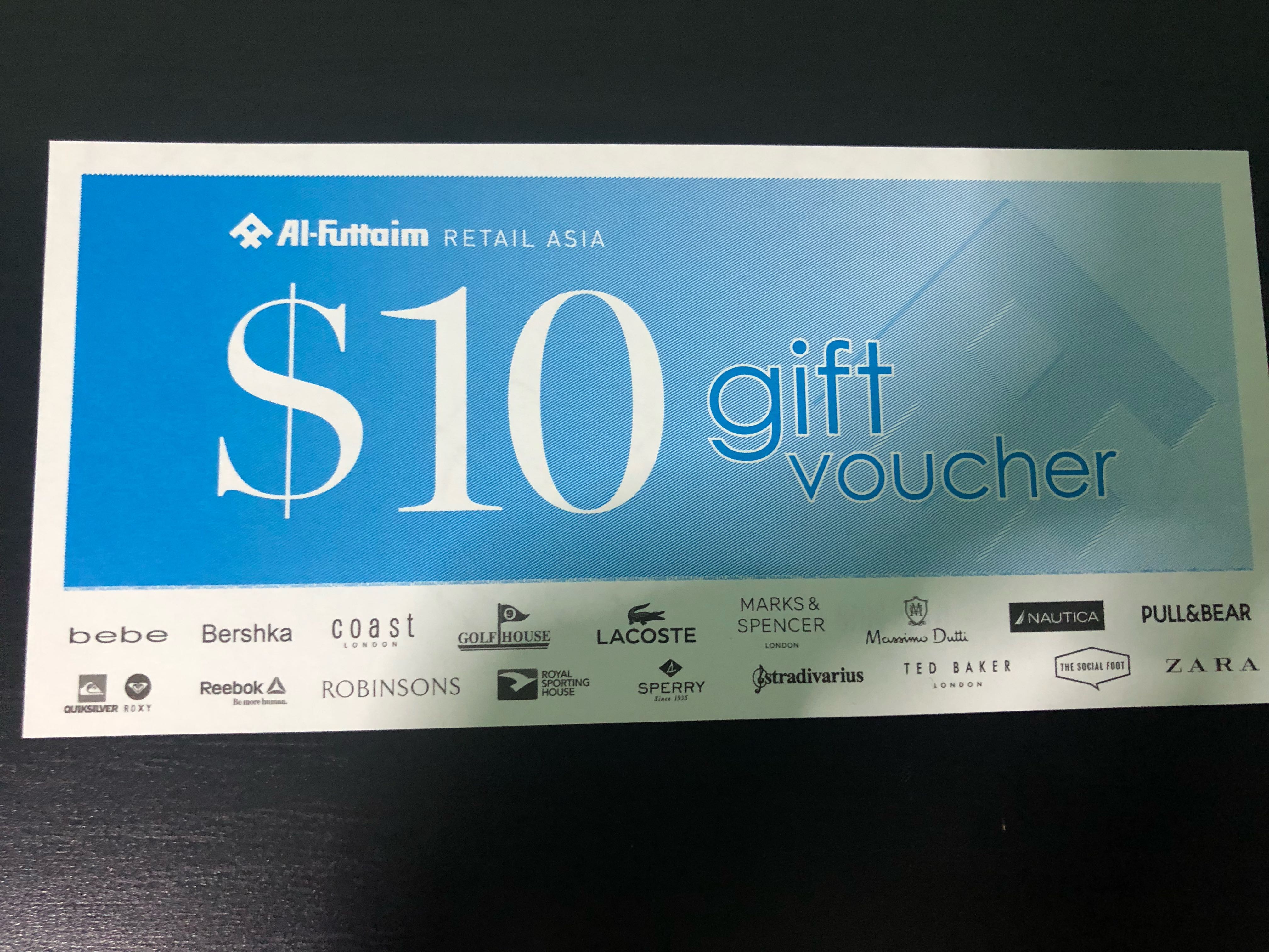 al futtaim voucher, Entertainment, Gift Cards & Vouchers on Carousell