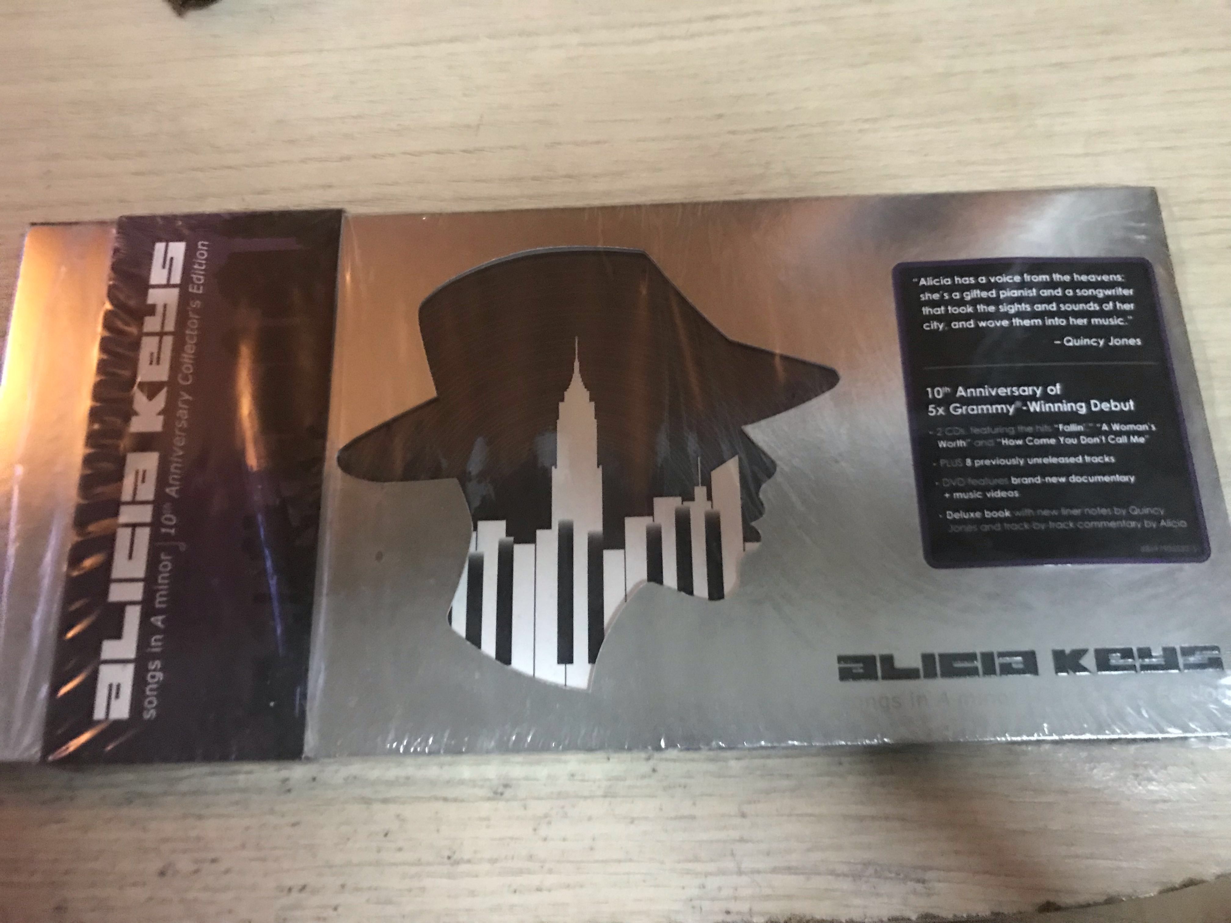 Alicia Keys Songs In A Minor 10th Anniversary Collector S Limited Edition Tv Home Appliances Tv Entertainment Tv Parts Accessories On Carousell Alicia Keys Songs In A Minor 10th Anniversary Collector S Limited Edition Tv Home Appliances Tv Entertainment Tv Parts Accessories On Carousell