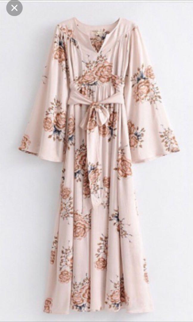 Aria kimono maxi dress Clearance