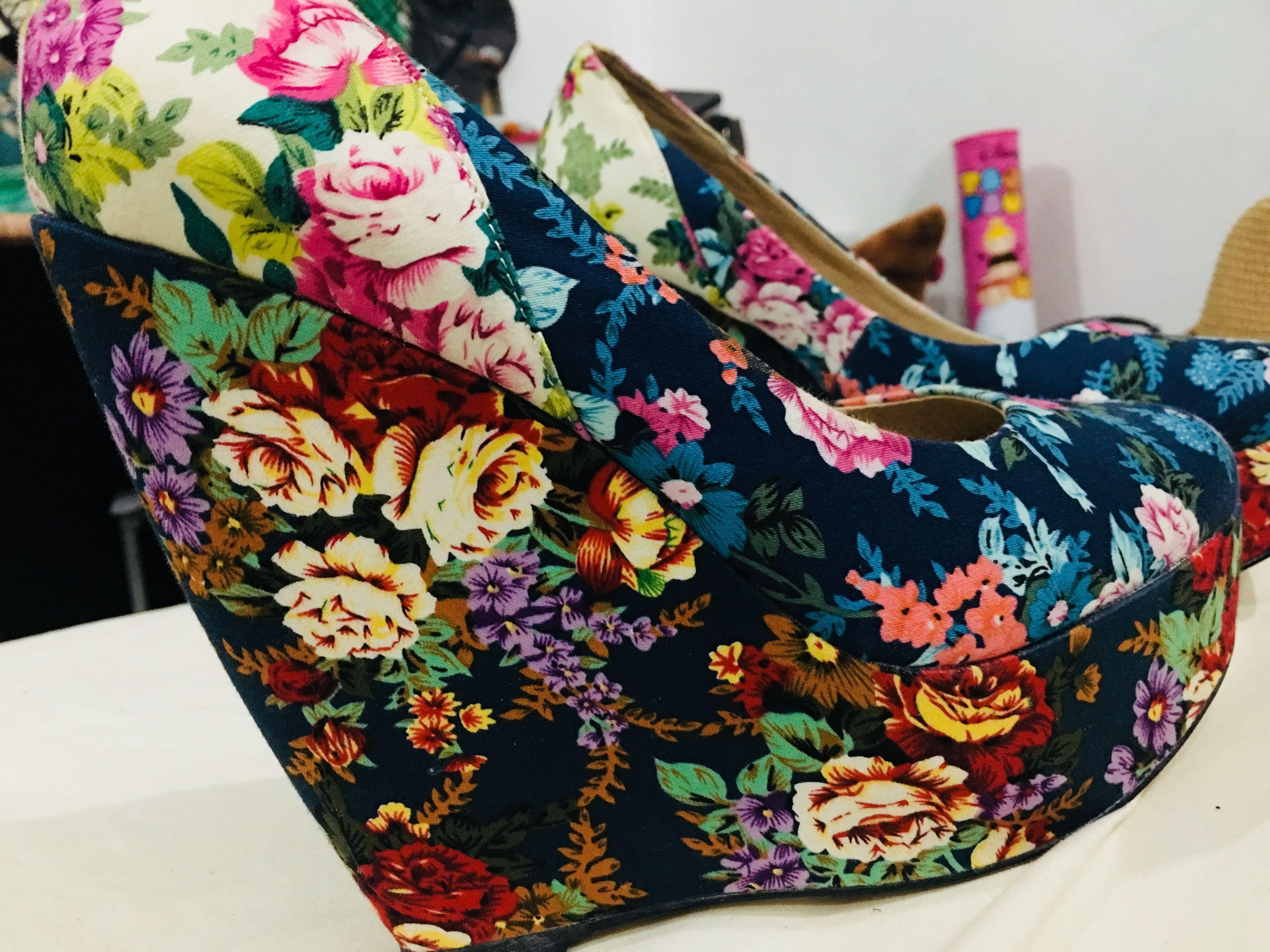 aldo flower shoes