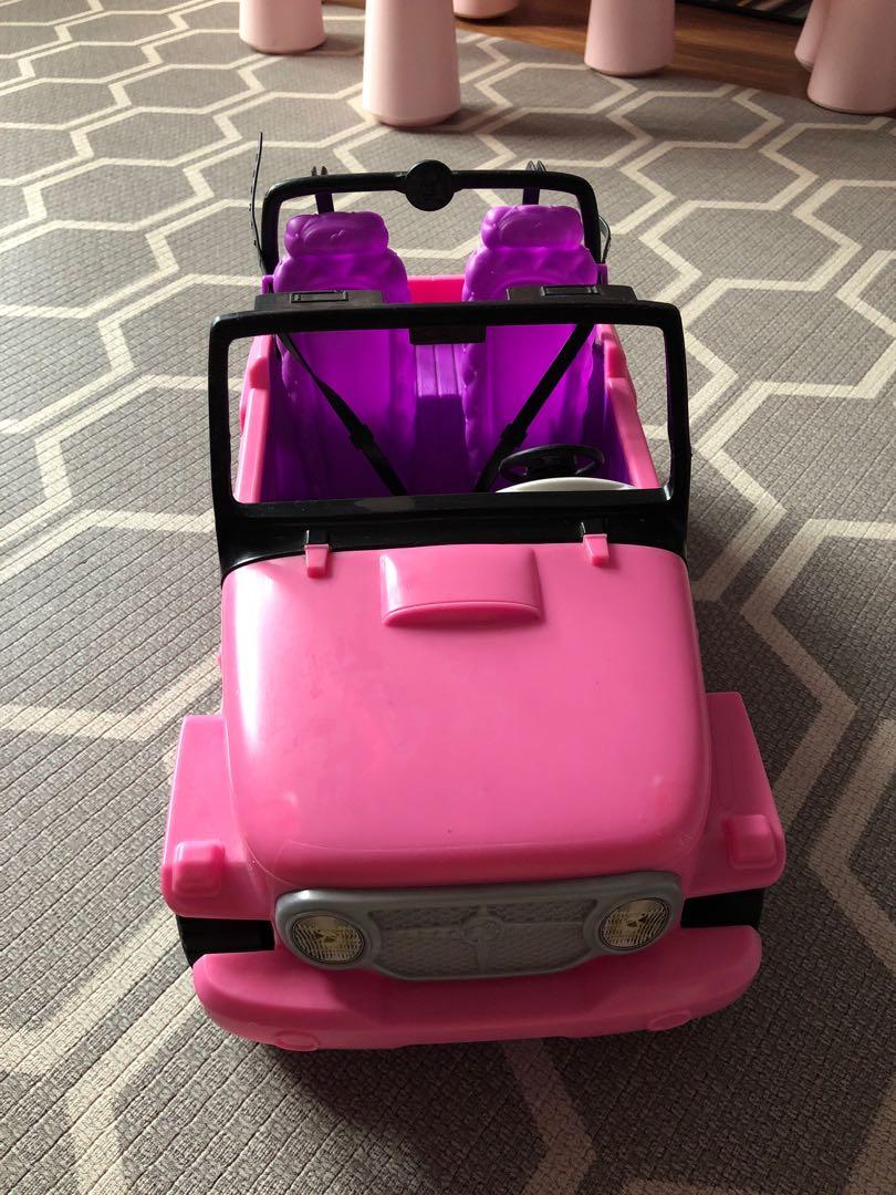 barbie purple truck