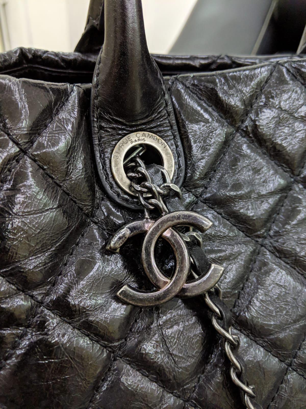 Chanel Authenticated Cambon Leather Handbag