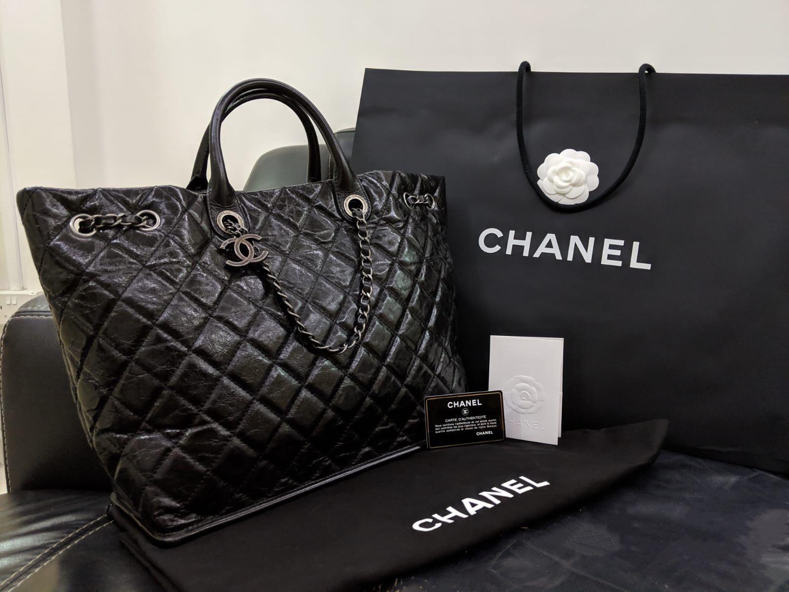 chanel large tote