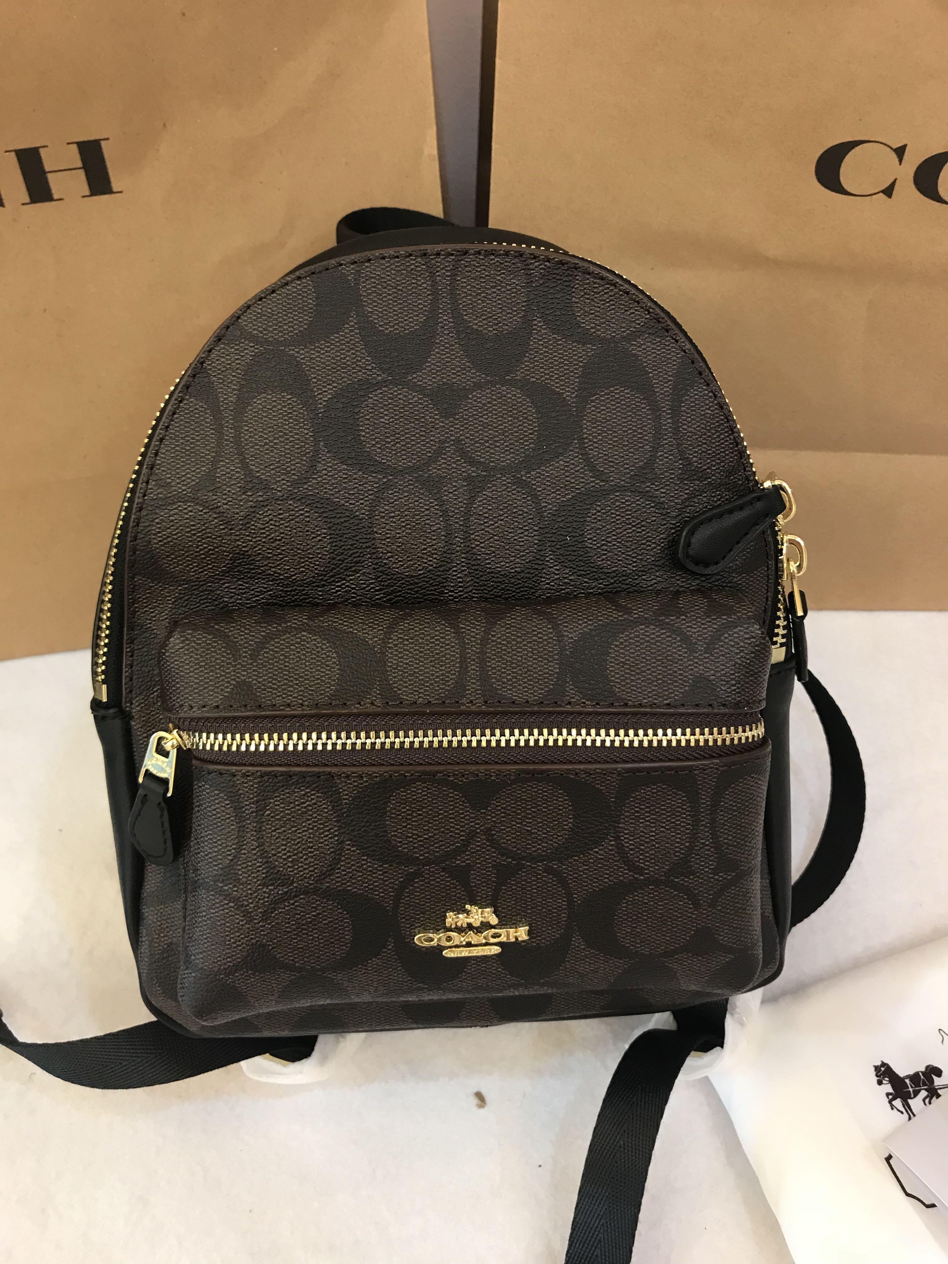Coach women's mini backpack sale