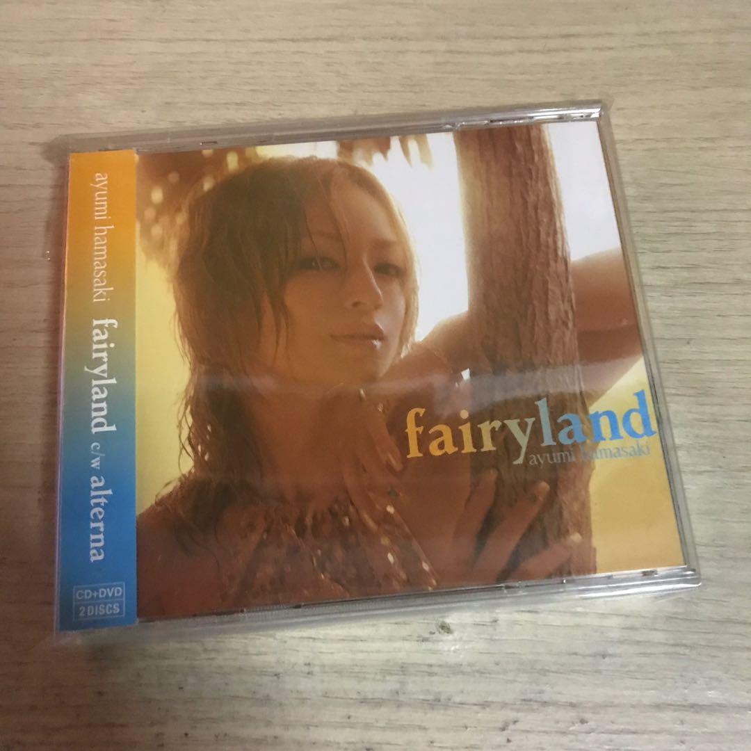 Authentic Japan Press Ayumi Hamasaki fairyland / alterna CD+DVD single