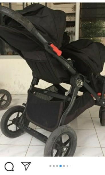 baby jogger city twin stroller