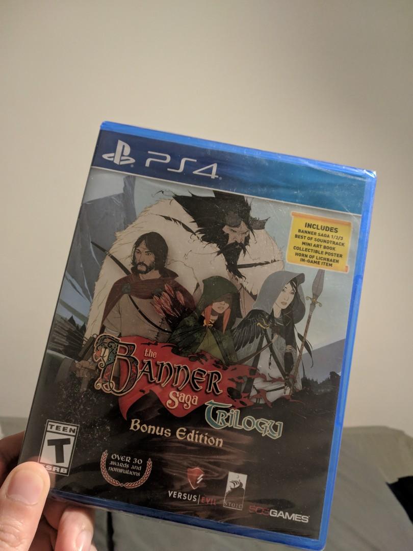 Banner Saga Trilogy Ps4 On Carousell