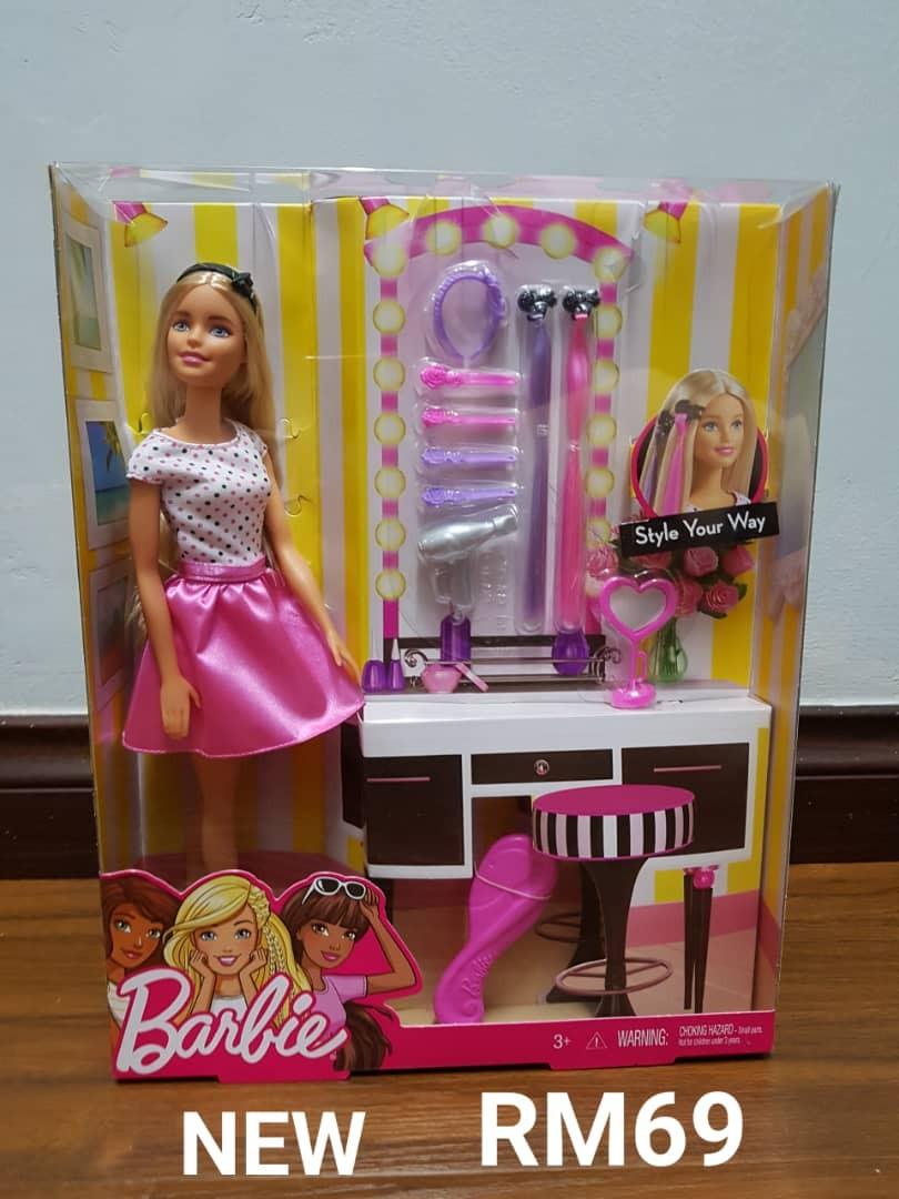 Barbie style shop your way