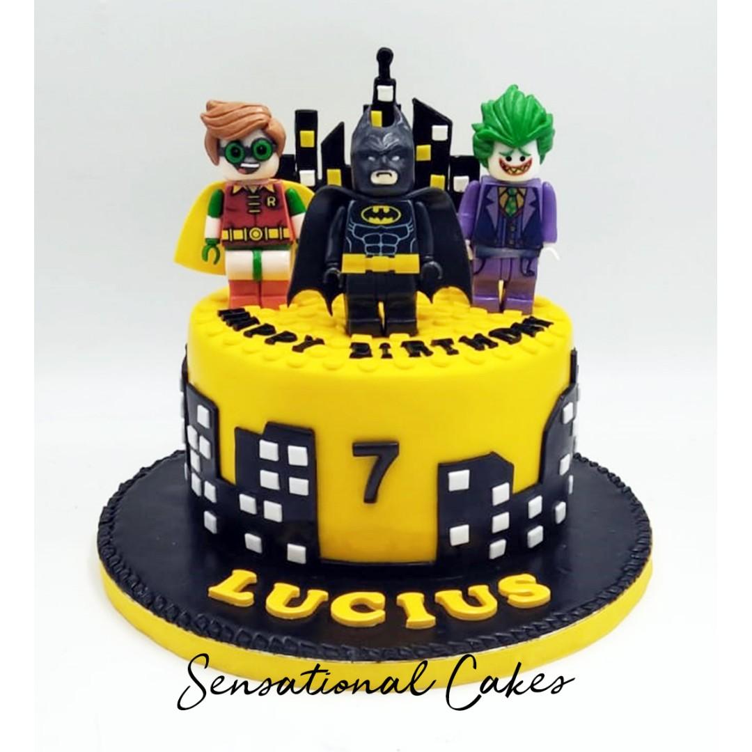 Bat Villain Man Cake And Heroes 3d Custom Lego Theme Birthday Cake Lego Singaporecake Boycake Birthdaycake Herocake Charactercake Superherocakes Bestsugarcraftcake Dreamcake Cutemonstercake Cutecake Charactersugarcraftcake Bat Man Food