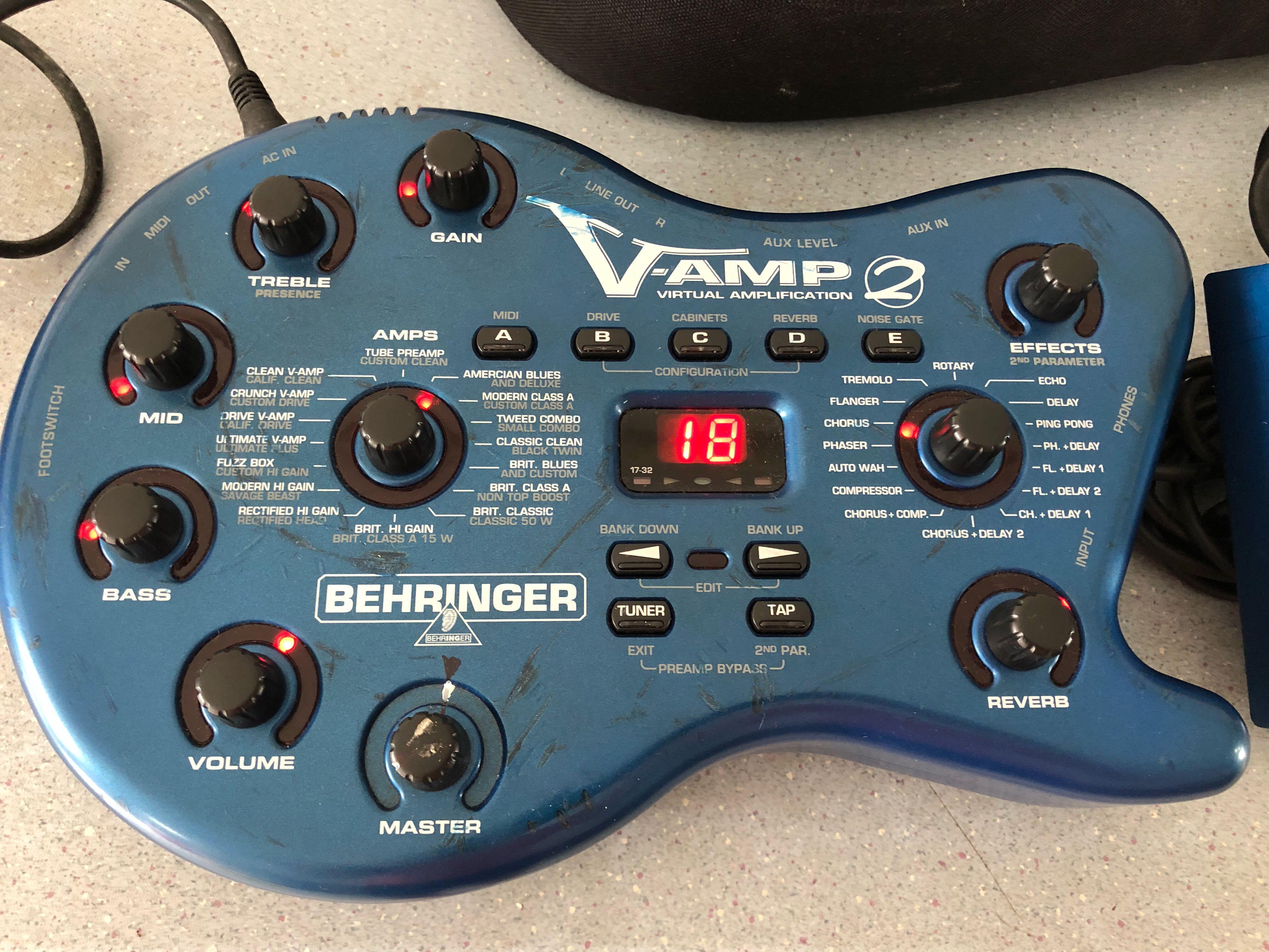 Behringer V Amp 2 Hobbies Toys Music Media Musical Instruments On Carousell