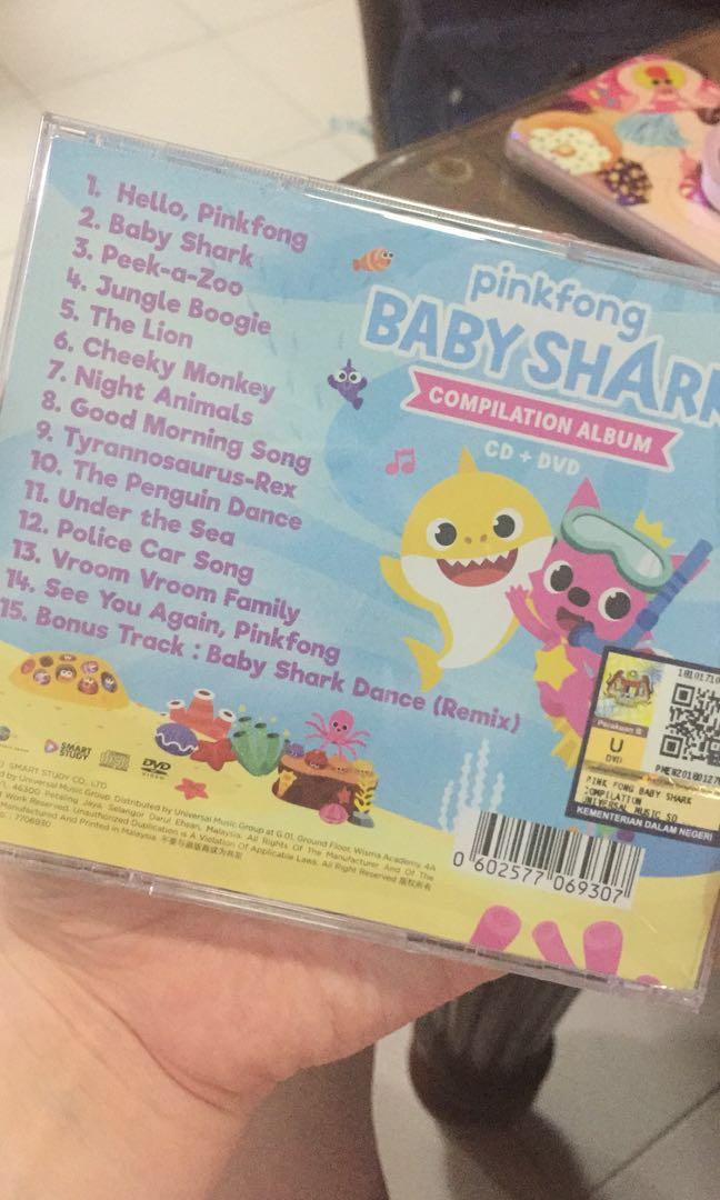 BRAND NEW Pinkfong Baby Shark CD + DVD, Babies & Kids, Babies & Kids