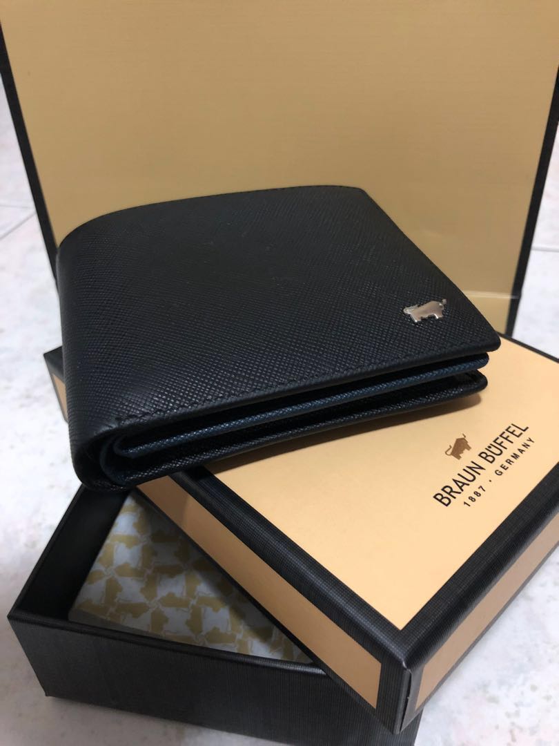Braun Buffel Leather Wallet (Men’s) (With Original Box and Certificate ...