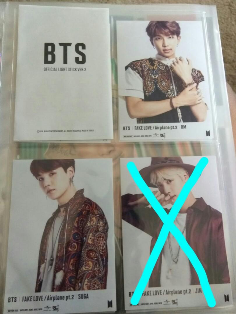 Wallpaper Bts Fake Love Airplane Pt2 Japanese Album Pcs K Wave On Carousell Free