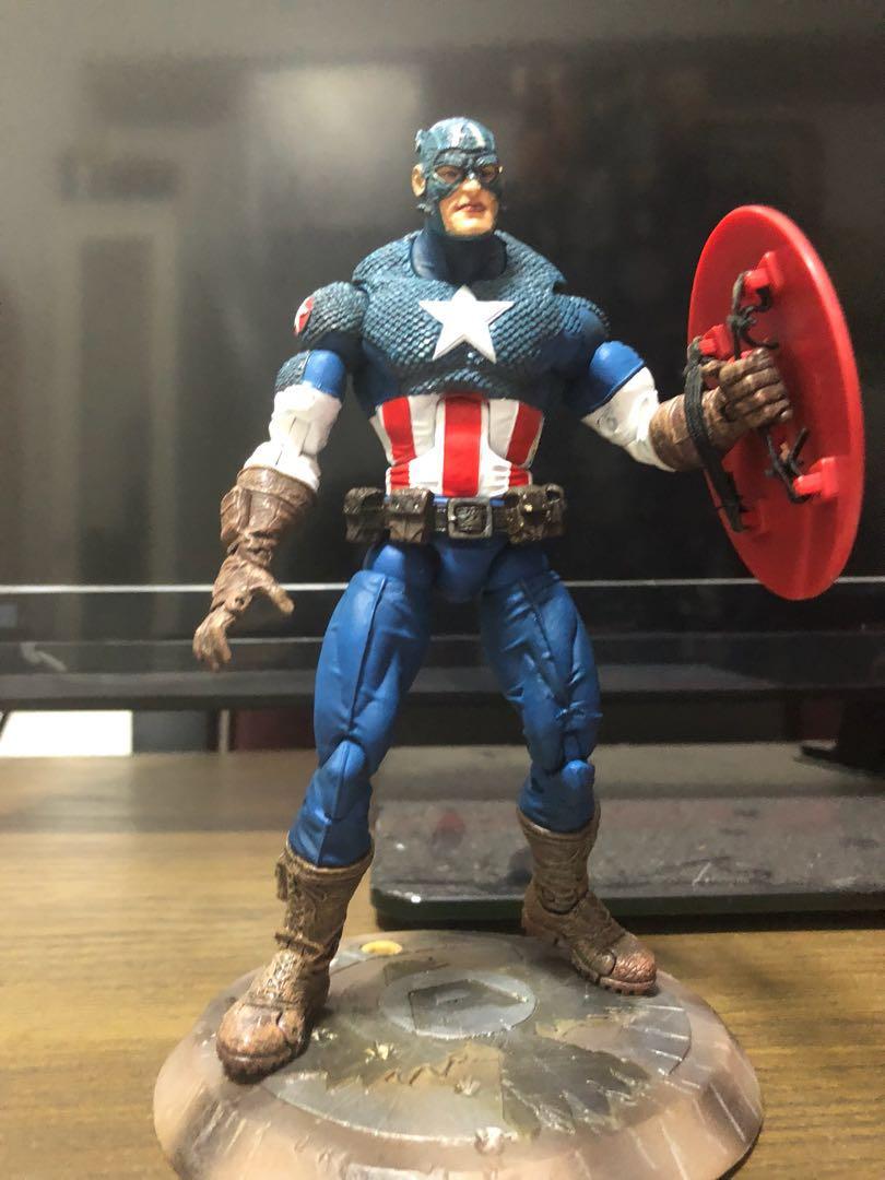 marvel legends captain america toy biz