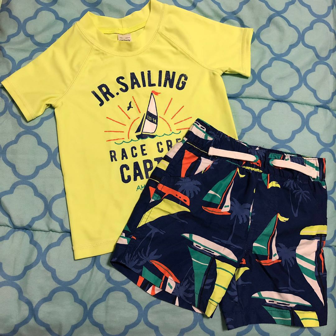 carters boys swimwear