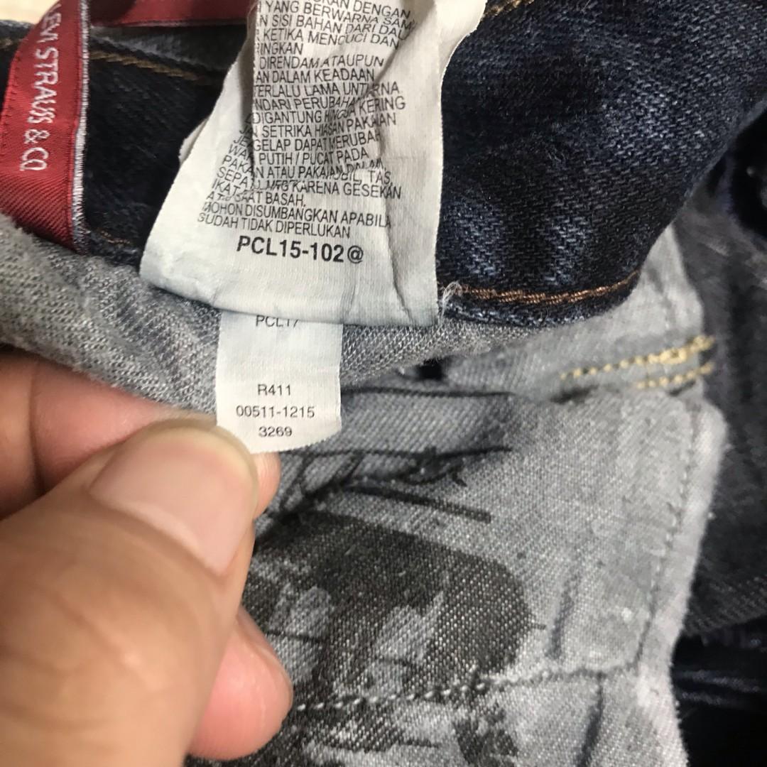 Celana Jeans Levis Honestly Made In China Original Preloved, Fesyen Pria,  Pakaian , Bawahan di Carousell