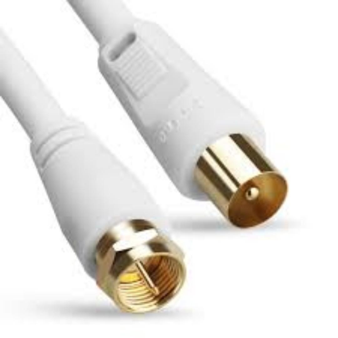 Clearance Sale 20 Metres Tv Antenna Coaxial Cable Electronics Computer Parts Accessories On Carousell