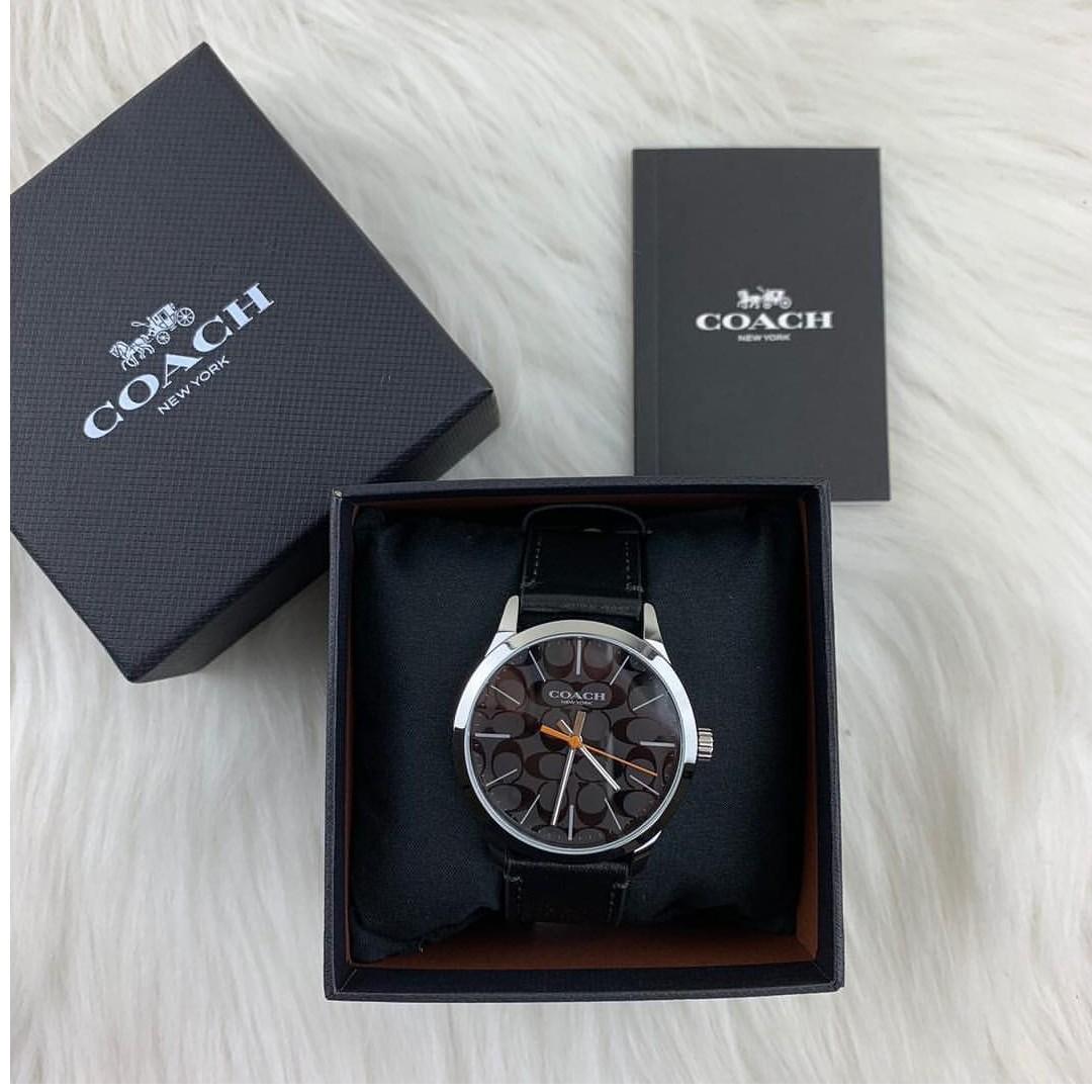 coach new york watch men's