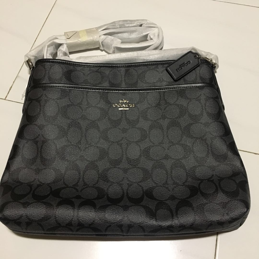 coach sling bag size