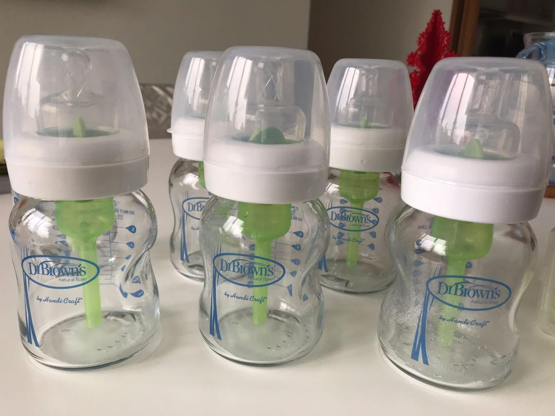 dr brown's wide neck glass bottles