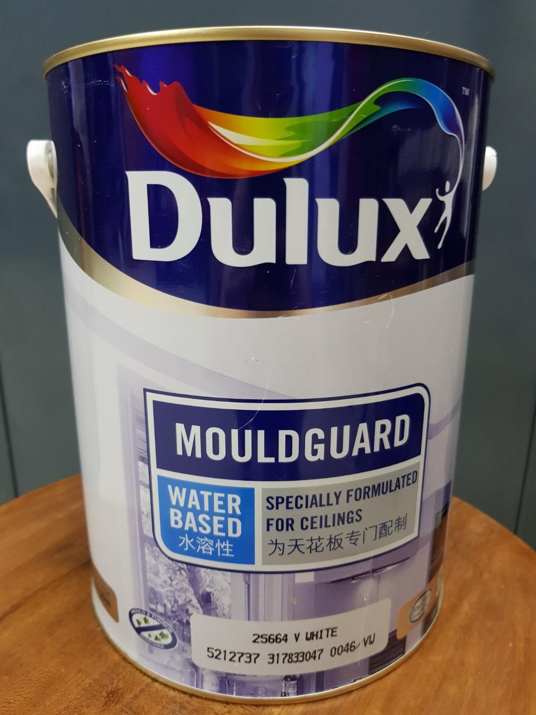 Dulux Mouldguard Water Based White Ceiling Paint Design Craft