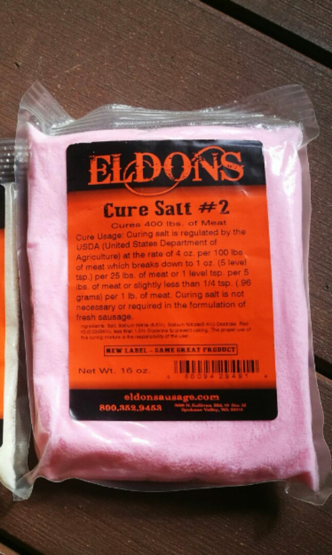 Eldons Curing Salts For Meats Food Drinks Chilled Frozen Food On Carousell