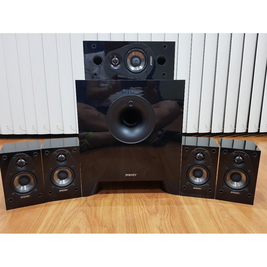 Energy Take Classic Home Theatre 5.1 Speaker System, Audio, Soundbars