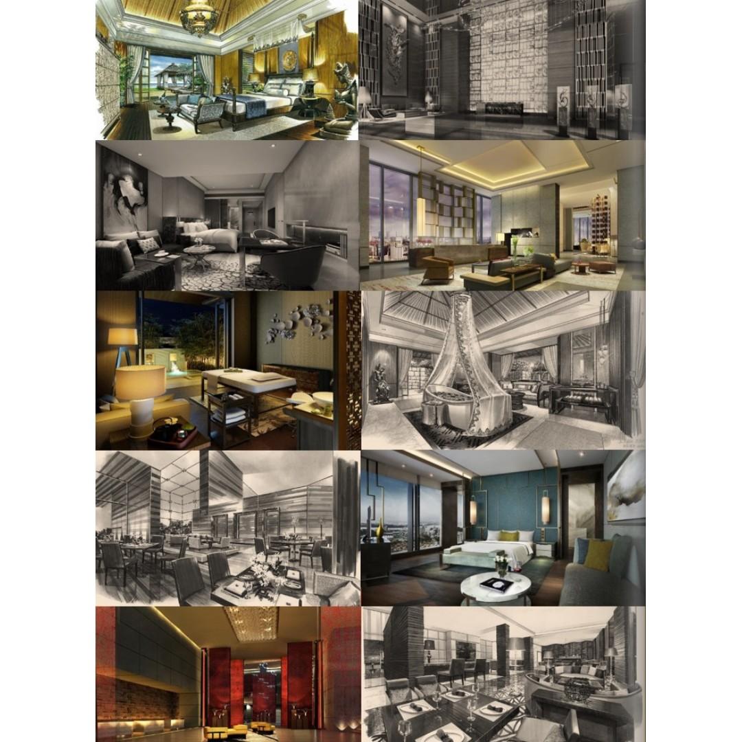 Freelance Interior Architectural Outsource For Design
