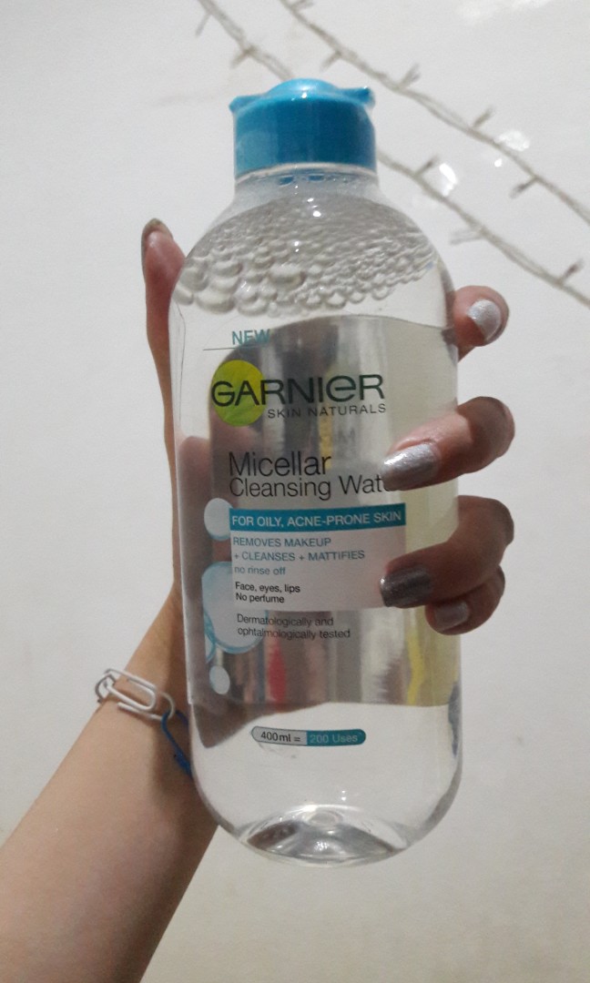 garnier biru micellar water