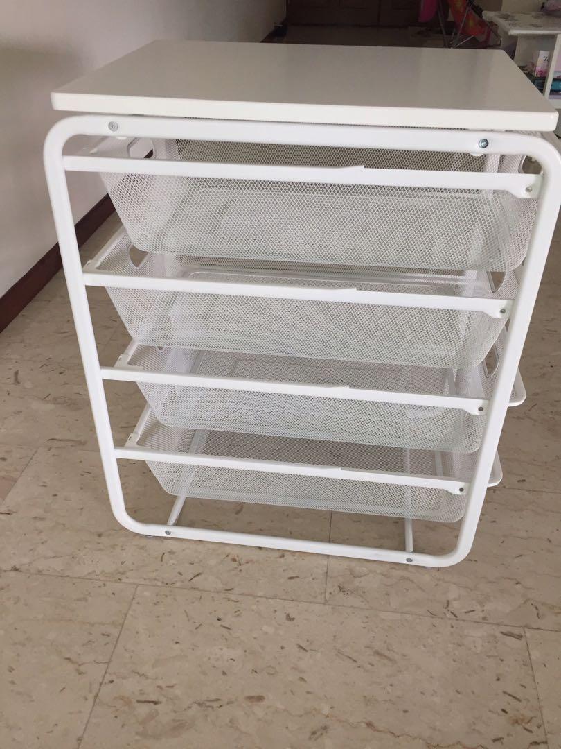 Metal top drawers ikea