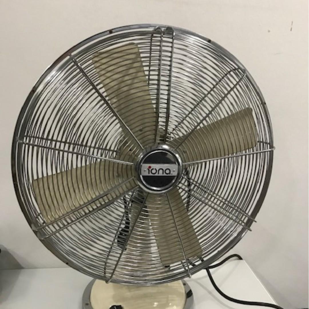 Iona Retro Table Fan Home Appliances Cooling Air Care On Carousell