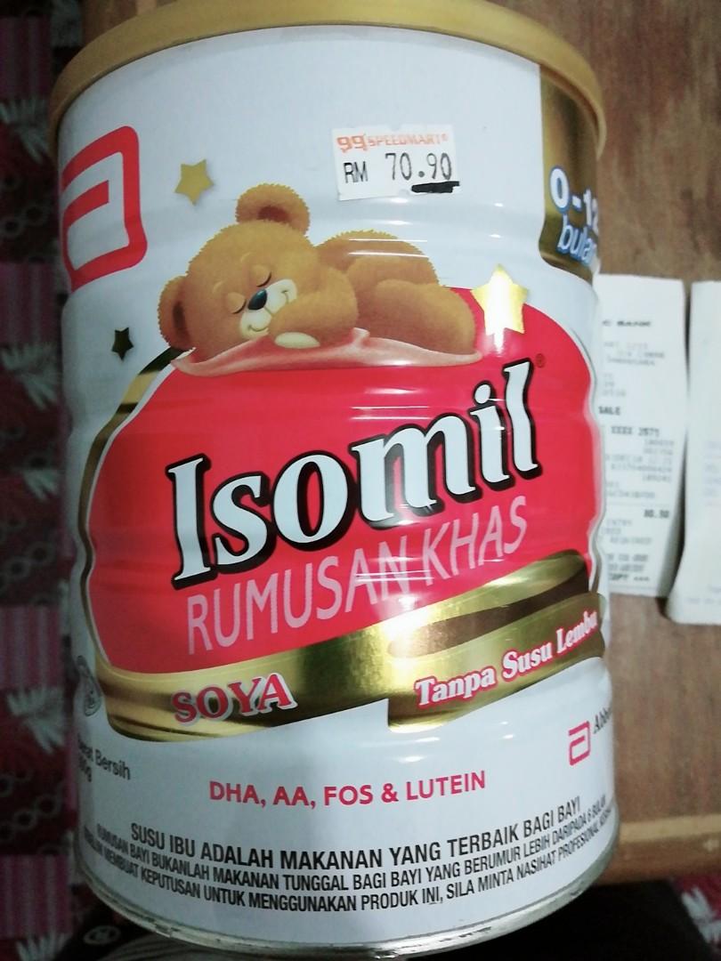Isomil Rumusan Khas Soya 0 12 Bulan Babies Kids Nursing Feeding On Carousell