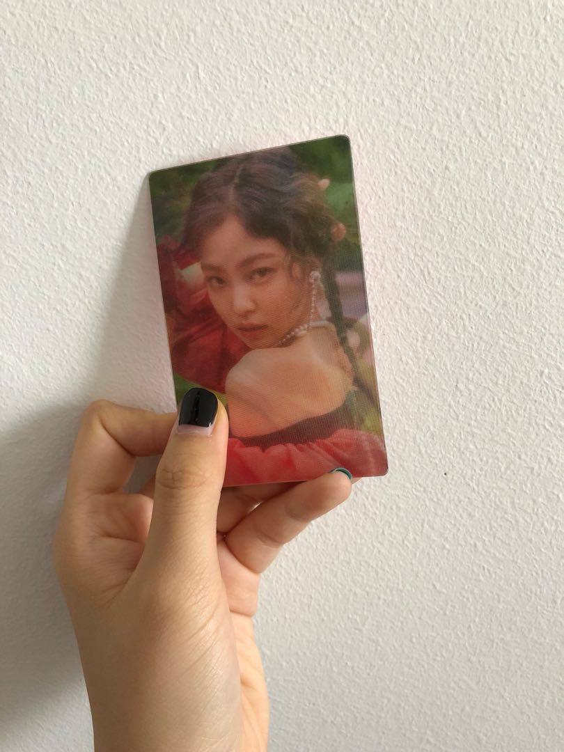 jennie solo special lenticular photocard !!, Hobbies & Toys