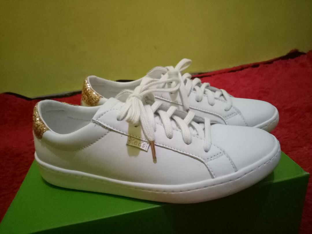 Women's keds x kate spade sales new york ace leather glitter