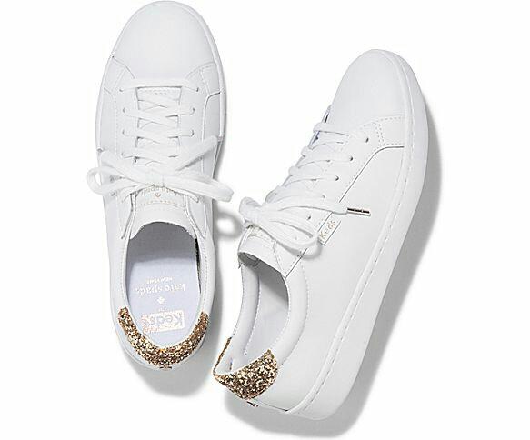 Keds x kate spade new york ace leather glitter online